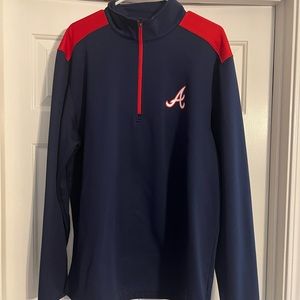 MLB licensed Atlanta Braves 1/4 zip